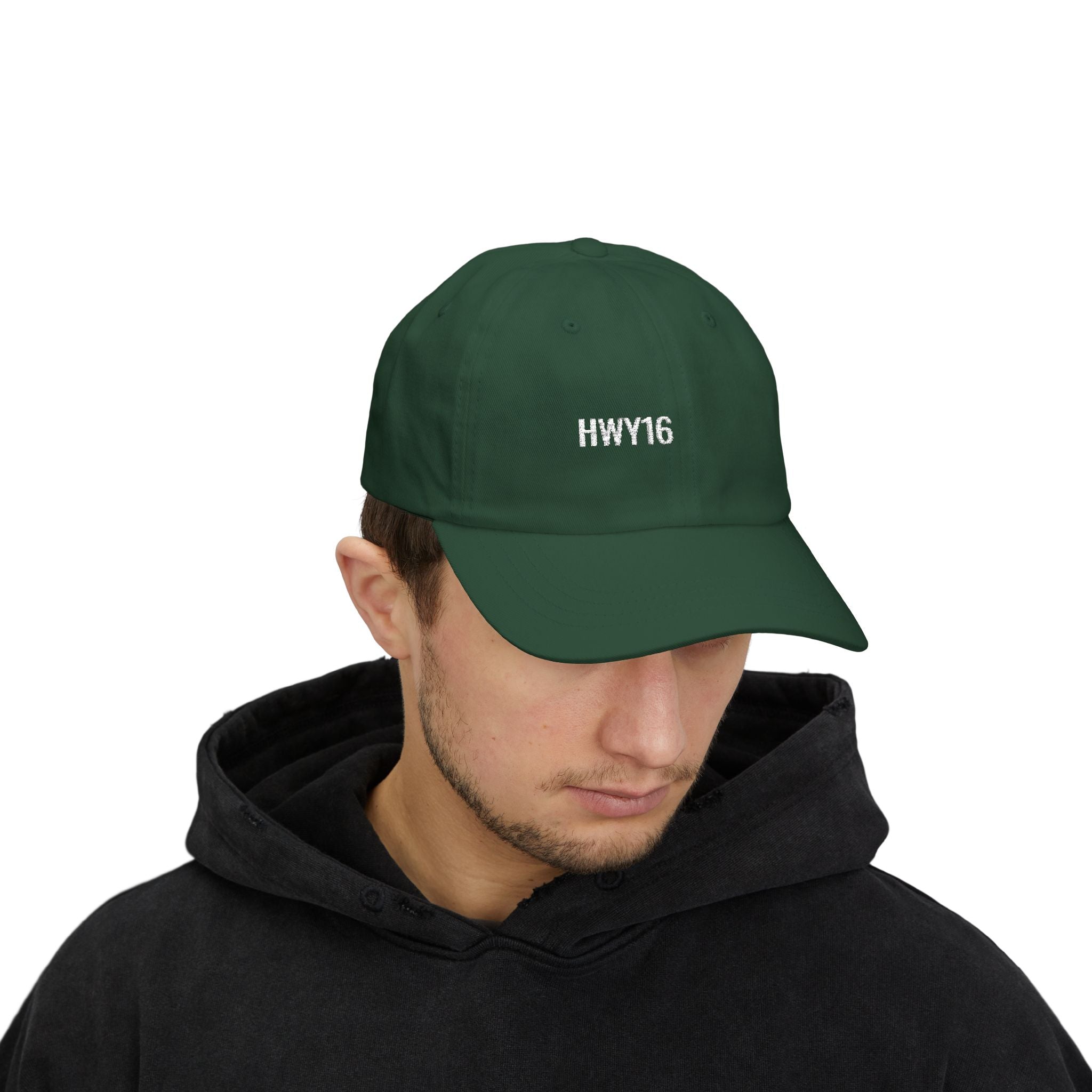 HWY16 Dad Cap — Spruce